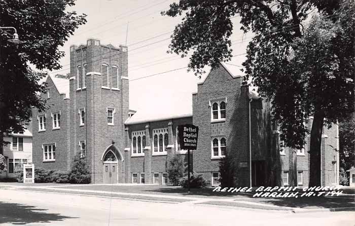 Harlan Iowa Bethel Baptist Church
