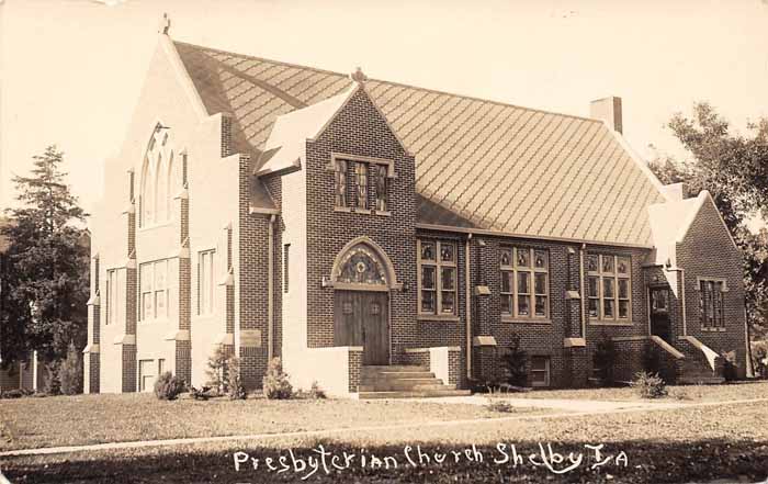 Shelby First Presbyterian Church, Shelby, Iowa