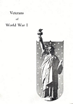 Veterans of World War I picture page