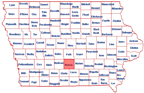 List of Maps for Warren County