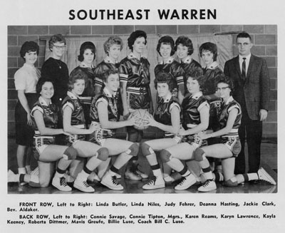 Girls basketball team 1963