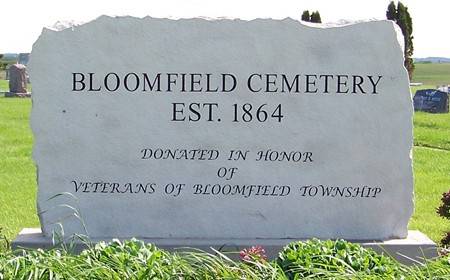 Bloomfield cemetery Photo by Connie Street