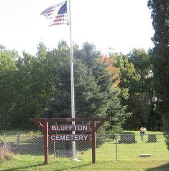 Bluffton cemetery Photo by Michael W Bentley