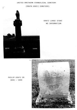 Page 4 United Brethern Evangelical cemetery book by Janice Sowers