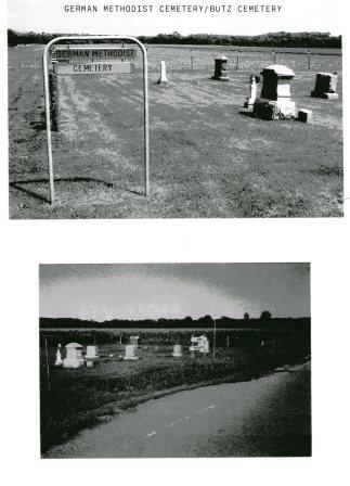 Page 1 German Methodist cemetery book by Janice Sowers