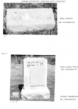 Page 8 German Methodist cemetery book by Janice Sowers