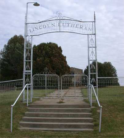 Lincoln Lutheran  cemetery Photo by Connie Street